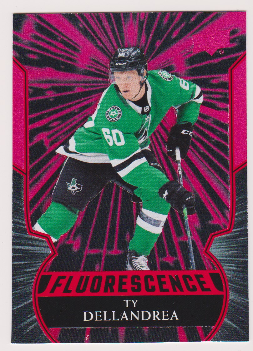 (image for) 2020-21 Upper Deck Fluorescence Red #F30 Ty Dellandrea